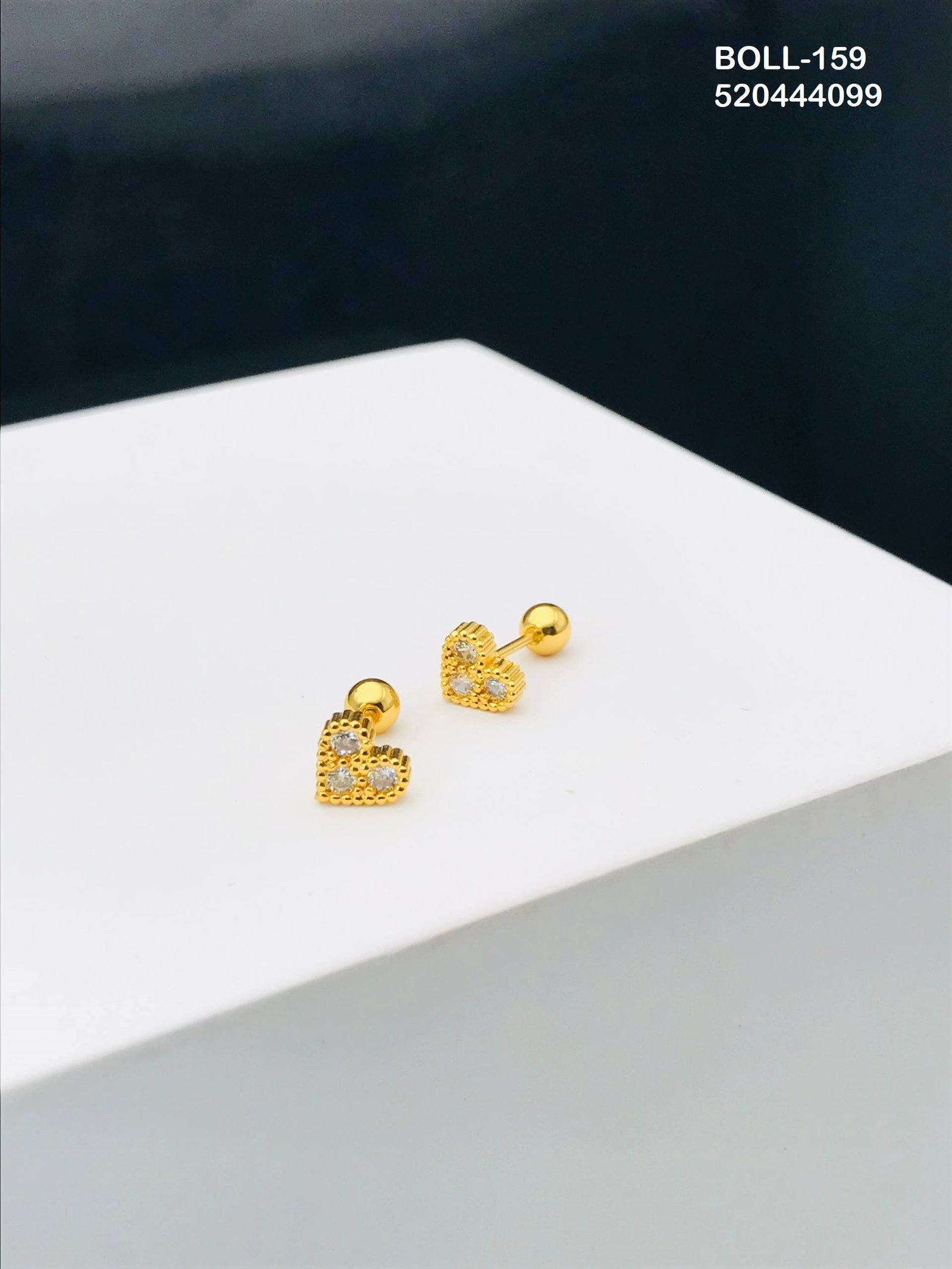 boll 159.jpg BOLL-159 Anti-Tarnish Imported Boll Back Studs from Kiyu Ziyu by Zyra Creation
