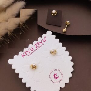 BOLL-182 Anti Tarnish Imported Boll Back Studs from Kiyu Ziyu by Zyra Creation