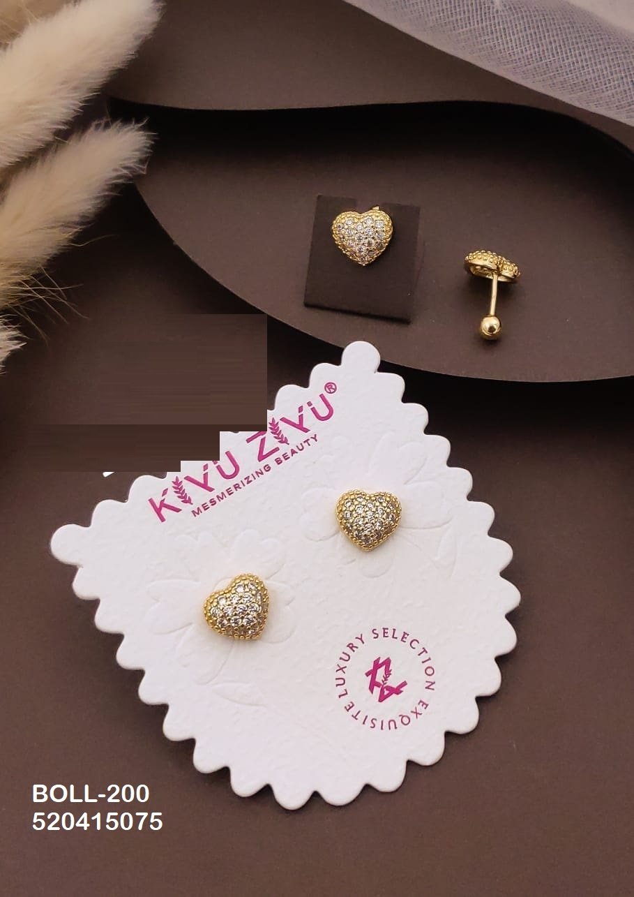 boll 200.jpg BOLL-200 Anti Tarnish Imported Boll Back Studs from Kiyu Ziyu by Zyra Creation