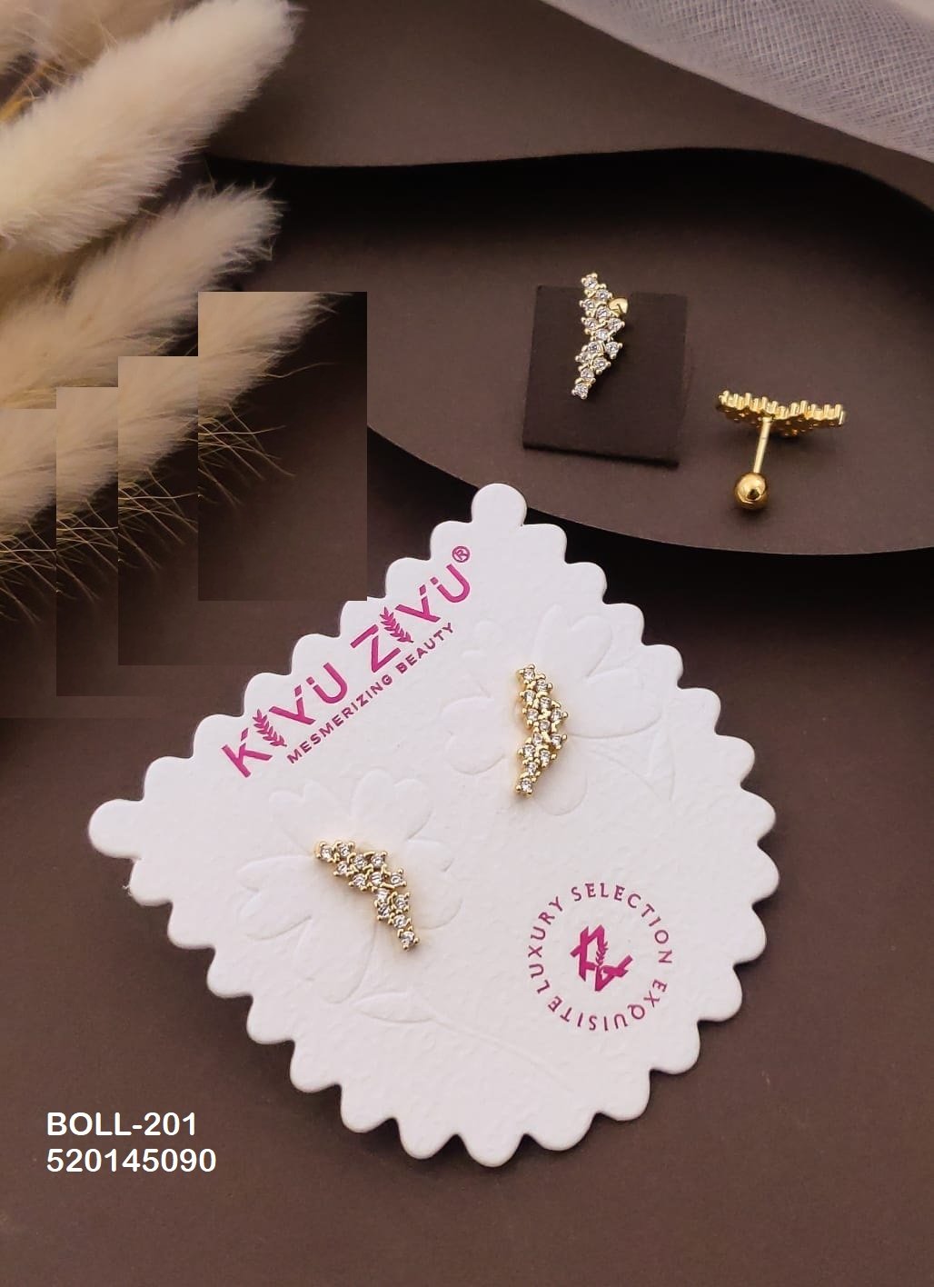 boll 201.jpg BOLL-201 Anti Tarnish Imported Boll Back Studs from Kiyu Ziyu by Zyra Creation