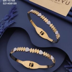 BR-10768 Anti-Tarnish Stainless Steel KADA from Kiyu Ziyu by Zyra Creation