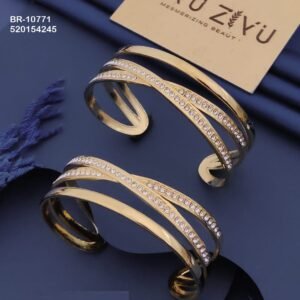 BR-10771 Anti-Tarnish Stainless Steel KADA from Kiyu Ziyu by Zyra Creation