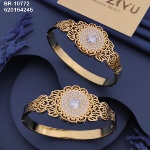 BR-10772 Anti-Tarnish Stainless Steel KADA from Kiyu Ziyu by Zyra Creation