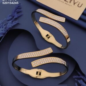 BR-10773 Anti-Tarnish Stainless Steel KADA from Kiyu Ziyu by Zyra Creation