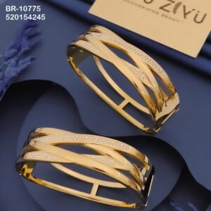 BR-10775 Anti-Tarnish Stainless Steel KADA from Kiyu Ziyu by Zyra Creation