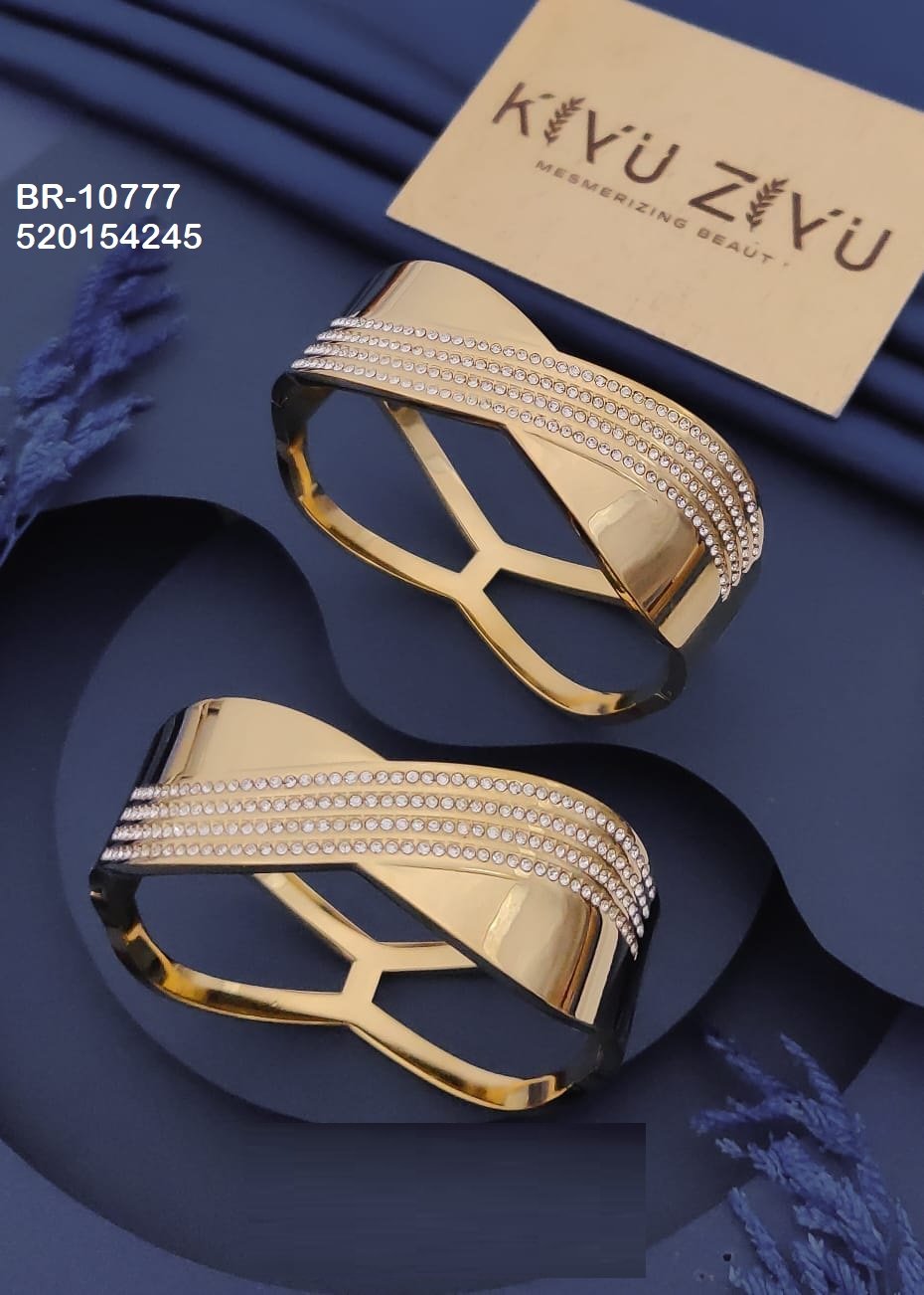 br 10777.jpeg BR-10777 Anti-Tarnish Stainless Steel KADA from Kiyu Ziyu by Zyra Creation