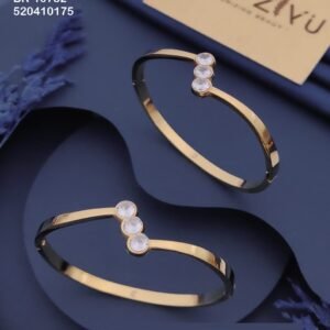 BR-10782 Anti-Tarnish Stainless Steel KADA from Kiyu Ziyu by Zyra Creation