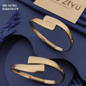 BR-10783 Anti-Tarnish Stainless Steel KADA from Kiyu Ziyu by Zyra Creation