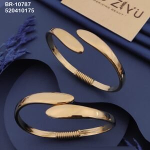 BR-10787 Anti-Tarnish Stainless Steel KADA from Kiyu Ziyu by Zyra Creation