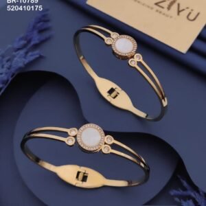 BR-10789 Anti-Tarnish Stainless Steel KADA from Kiyu Ziyu by Zyra Creation