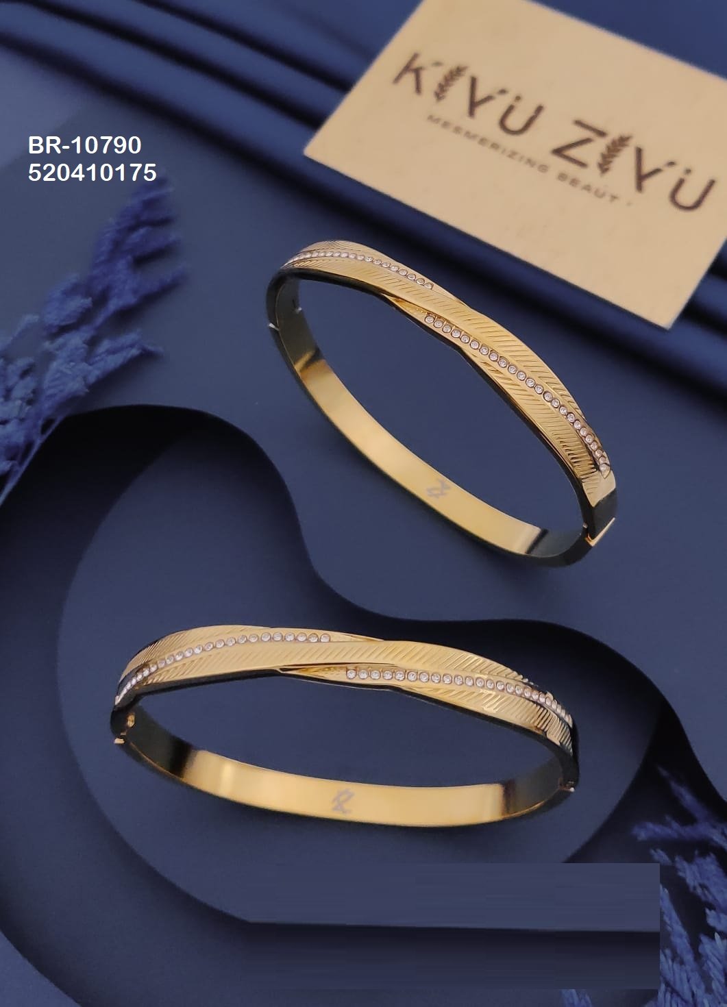 br 10790.jpeg BR-10790 Anti-Tarnish Stainless Steel KADA from Kiyu Ziyu by Zyra Creation
