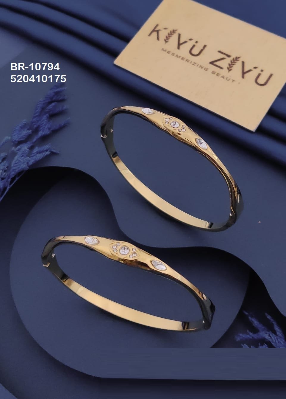 br 10794.jpeg BR-10794 Anti-Tarnish Stainless Steel KADA from Kiyu Ziyu by Zyra Creation