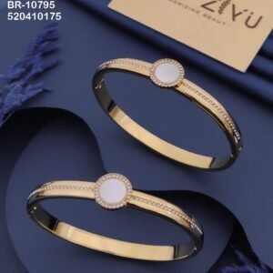 BR-10795 Anti-Tarnish Stainless Steel KADA from Kiyu Ziyu by Zyra Creation