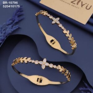 BR-10796 Anti-Tarnish Stainless Steel KADA from Kiyu Ziyu by Zyra Creation