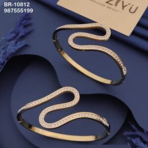 BR-10812 Anti-Tarnish Stainless Steel KADA from Kiyu Ziyu by Zyra Creation