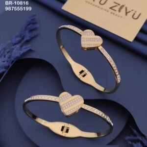 BR-10816 Anti-Tarnish Stainless Steel KADA from Kiyu Ziyu by Zyra Creation