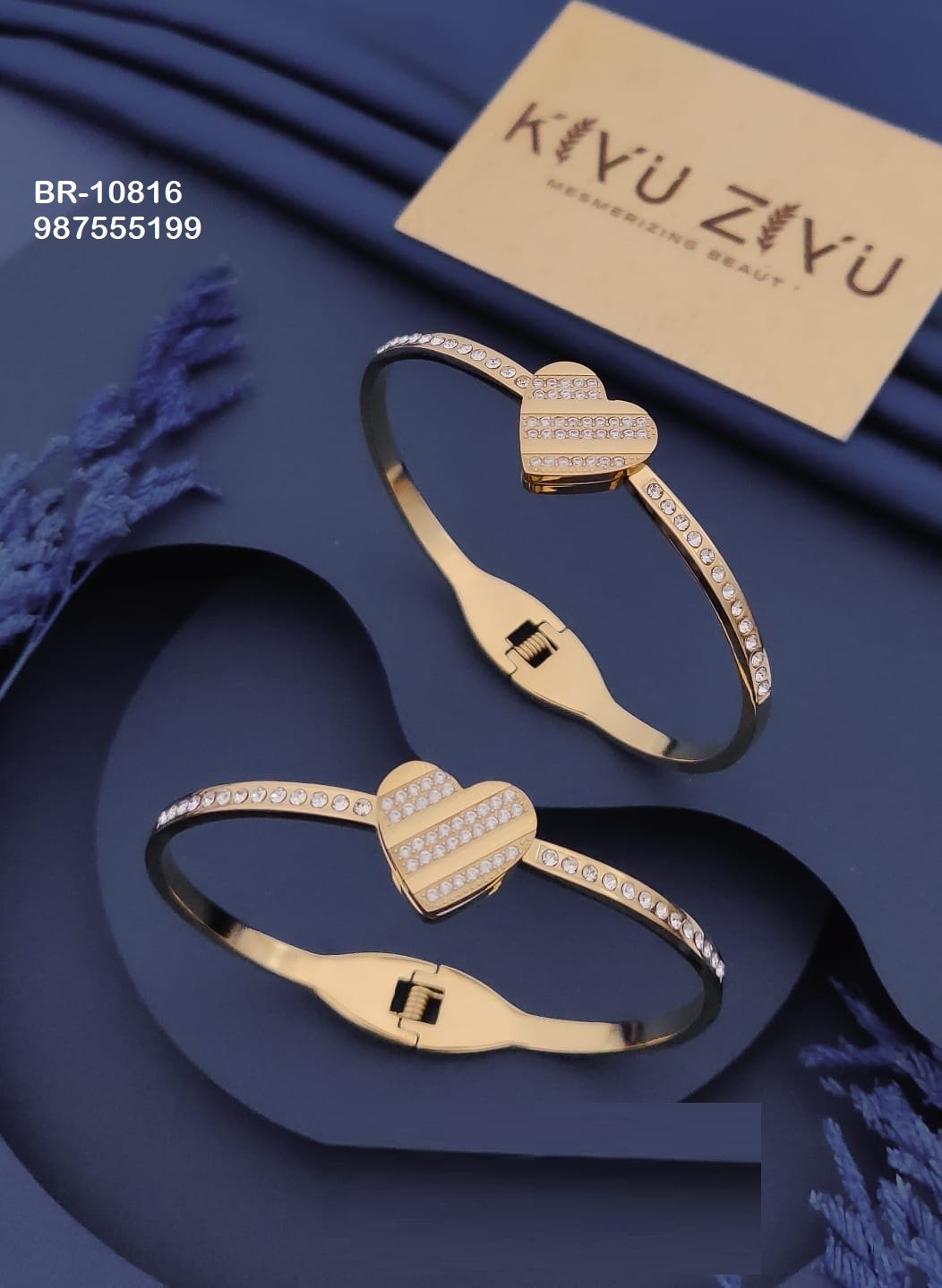 br 10816.jpeg BR-10816 Anti-Tarnish Stainless Steel KADA from Kiyu Ziyu by Zyra Creation