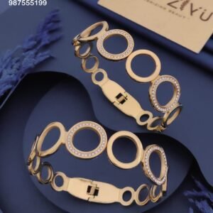 BR-10819 Anti-Tarnish Stainless Steel KADA from Kiyu Ziyu by Zyra Creation