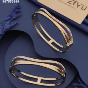 BR-10821 Anti-Tarnish Stainless Steel KADA from Kiyu Ziyu by Zyra Creation