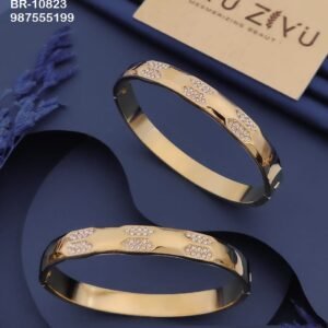 BR-10823 Anti-Tarnish Stainless Steel KADA from Kiyu Ziyu by Zyra Creation