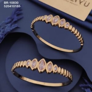 BR-10830 Anti-Tarnish Stainless Steel KADA from Kiyu Ziyu by Zyra Creation