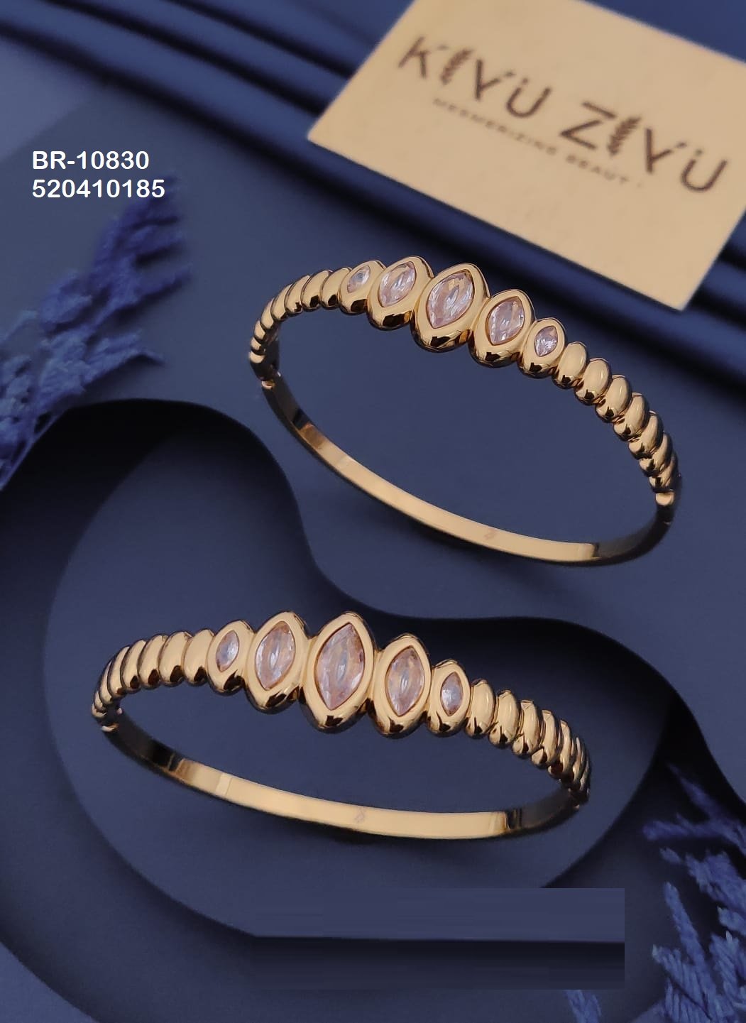 br 10830.jpeg BR-10830 Anti-Tarnish Stainless Steel KADA from Kiyu Ziyu by Zyra Creation