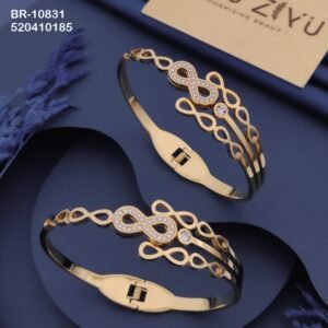 BR-10831 Anti-Tarnish Stainless Steel KADA from Kiyu Ziyu by Zyra Creation
