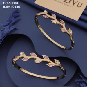 BR-10833 Anti-Tarnish Stainless Steel KADA from Kiyu Ziyu by Zyra Creation