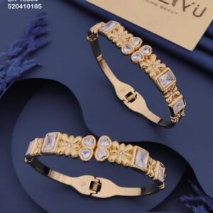 BR-10834 Anti-Tarnish Stainless Steel KADA from Kiyu Ziyu by Zyra Creation