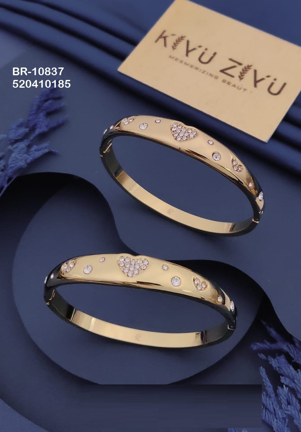 br 10837.jpeg BR-10837 Anti-Tarnish Stainless Steel KADA from Kiyu Ziyu by Zyra Creation