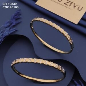 BR-10839 Anti-Tarnish Stainless Steel KADA from Kiyu Ziyu by Zyra Creation