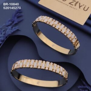 BR-10840 Anti-Tarnish Stainless Steel KADA from Kiyu Ziyu by Zyra Creation