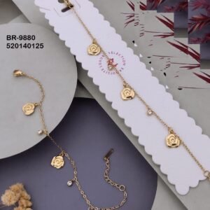 BR-9880 Anti-Tarnish Stainless Steel Chain Bracelets from Kiyu Ziyu by Zyra Creation