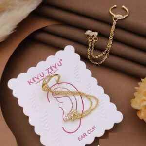 EAR-106 Anti-Tarnish Stainless Steel Ear Cuffs from Kiyu Ziyu by Zyra Creation
