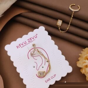 EAR-107 Anti-Tarnish Stainless Steel Ear Cuffs from Kiyu Ziyu by Zyra Creation