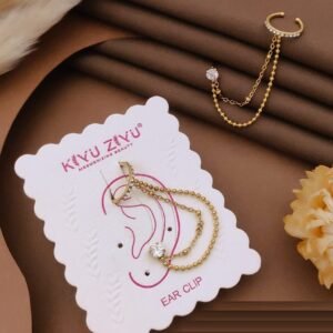 EAR-110 Anti-Tarnish Stainless Steel Ear Cuffs from Kiyu Ziyu by Zyra Creation