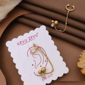 EAR-112 Anti-Tarnish Stainless Steel Ear Cuffs from Kiyu Ziyu by Zyra Creation