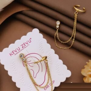 EAR-116 Anti-Tarnish Stainless Steel Ear Cuffs from Kiyu Ziyu by Zyra Creation