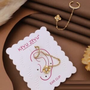 EAR-118 Anti-Tarnish Stainless Steel Ear Cuffs from Kiyu Ziyu by Zyra Creation