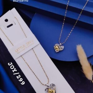 JOY-299 Anti Tarnish impoted Necklace By Little Ziyu from Kiyu Ziyu by Zyra Creation