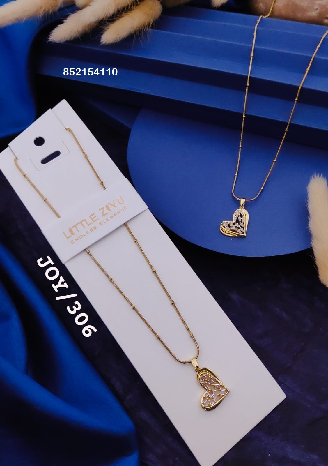 joy 306.jpeg JOY-306 Anti Tarnish impoted Necklace By Little Ziyu from Kiyu Ziyu by Zyra Creation