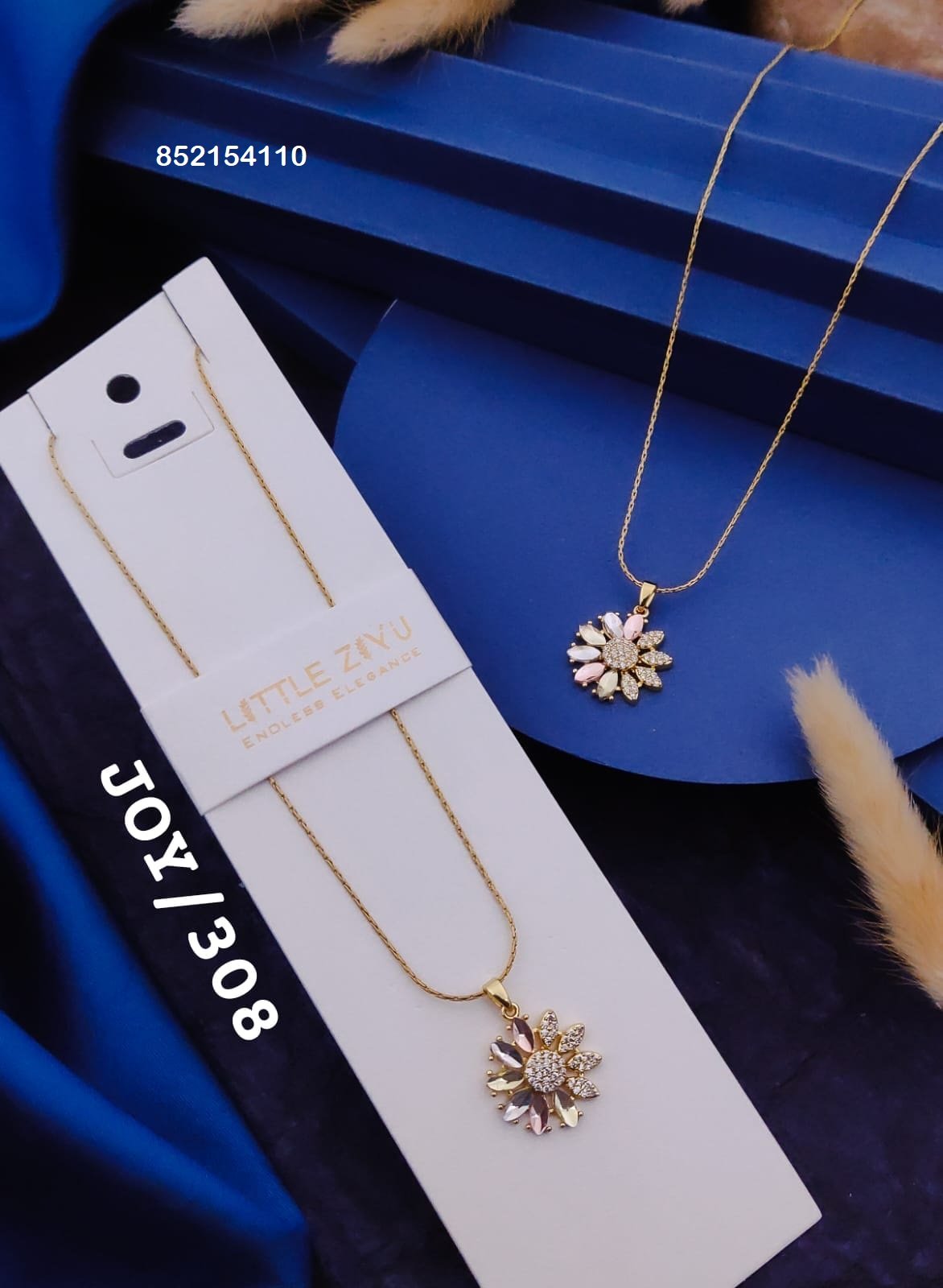 joy 308.jpeg JOY-308 Anti Tarnish impoted Necklace By Little Ziyu from Kiyu Ziyu by Zyra Creation