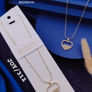 JOY-312 Anti Tarnish impoted Necklace By Little Ziyu from Kiyu Ziyu by Zyra Creation