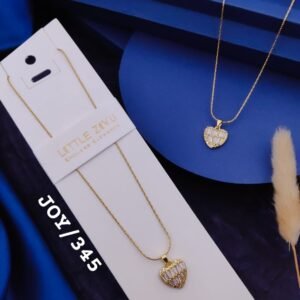 JOY-345 Anti Tarnish impoted Necklace By Little Ziyu from Kiyu Ziyu by Zyra Creation