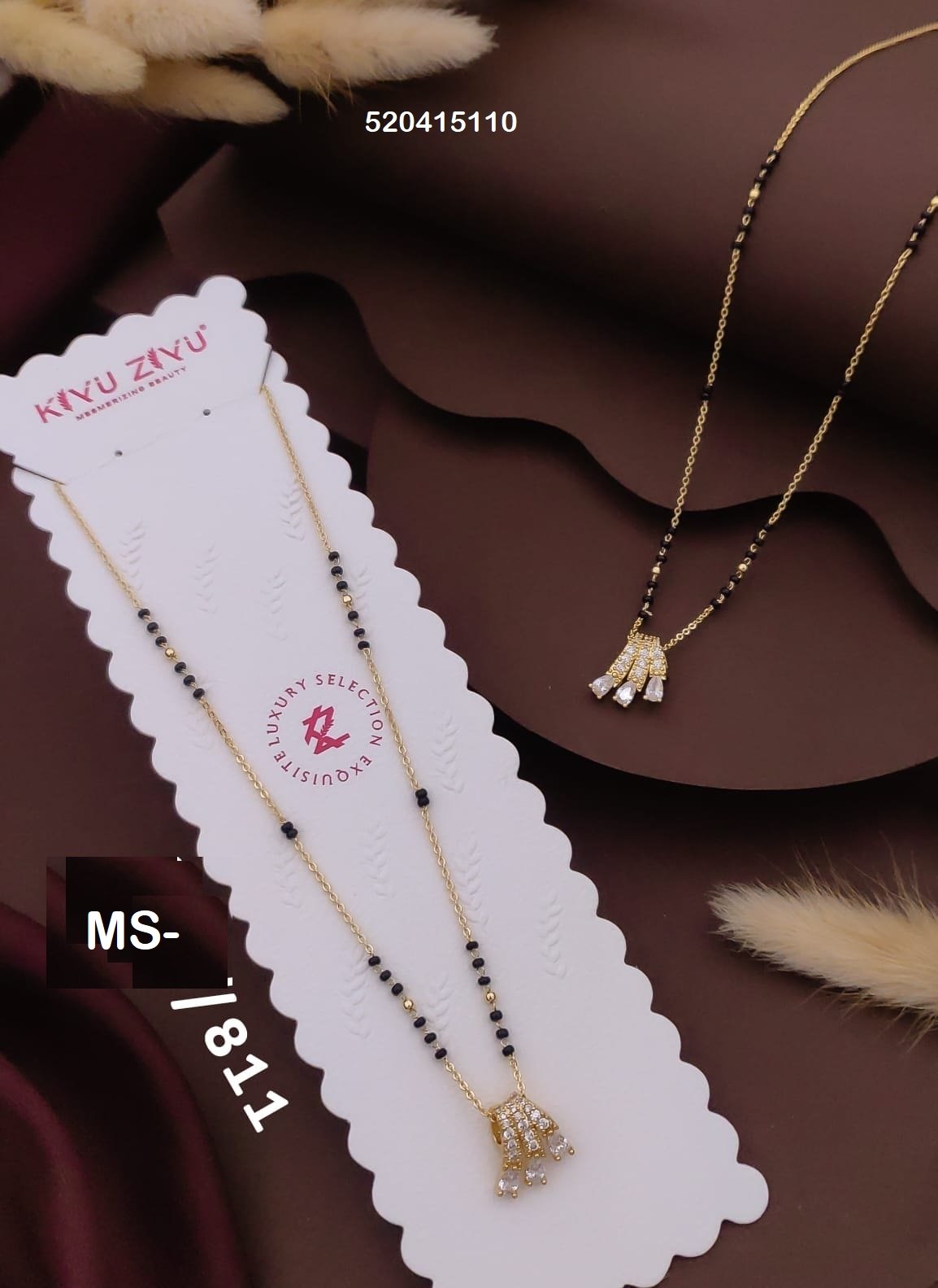 ms 811.jpg MS-811 Anti Tarnish Imported Mangalsutra from Kiyu Ziyu by Zyra Creation