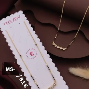 MS-816 Anti Tarnish Imported Mangalsutra from Kiyu Ziyu by Zyra Creation