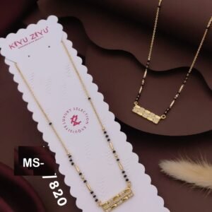 MS-820 Anti Tarnish Imported Mangalsutra from Kiyu Ziyu by Zyra Creation