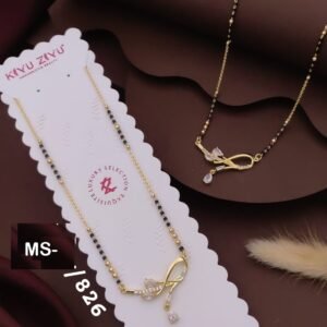 MS-826 Anti Tarnish Imported Mangalsutra from Kiyu Ziyu by Zyra Creation