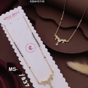 MS-837 Anti Tarnish Imported Mangalsutra from Kiyu Ziyu by Zyra Creation