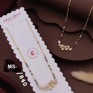 MS-840 Anti Tarnish Imported Mangalsutra from Kiyu Ziyu by Zyra Creation